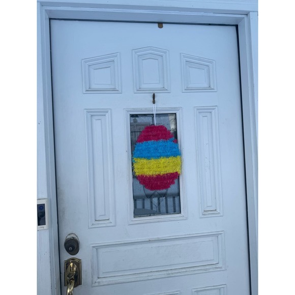 Easter Hanging Sign Spring Wall Front Door Porch Decor - Picture 5 of 5